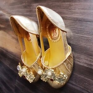 Beauty & The Beast Children's Dress Up Shoes 7/8